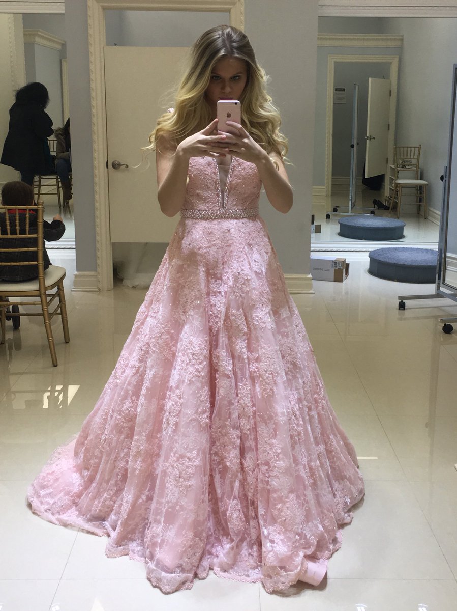 Popular V-neck Pink Lace appliques Long Sleeves Short Homecoming Dresses, HD0446