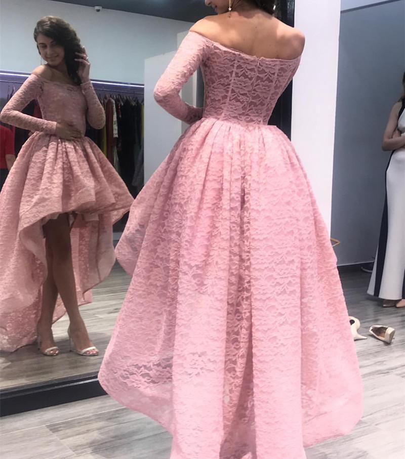 short and long gown